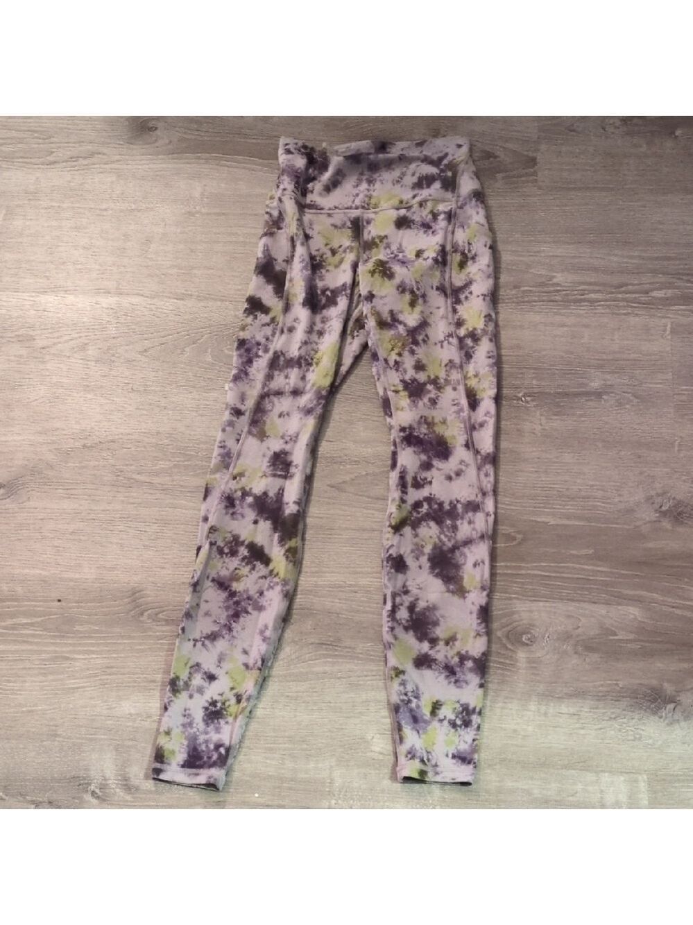 Lululemon Align High-Rise Pant with Pockets 31"Radial Tie Dye Mauve Grey Multi 6